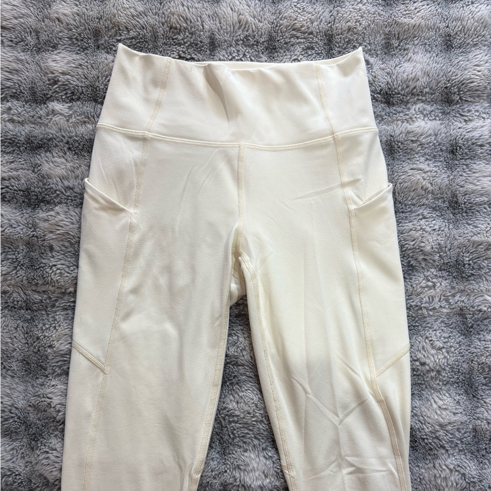 Fabletics PureLuxe Buttermilk Yellow Leggings